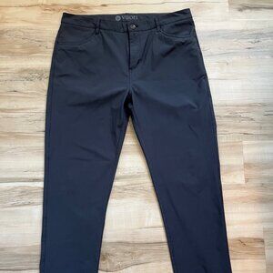 VUORI MEN’S META 5-POCKET PANTS SIZE 36x32 DARK SLATE EXCELLENT